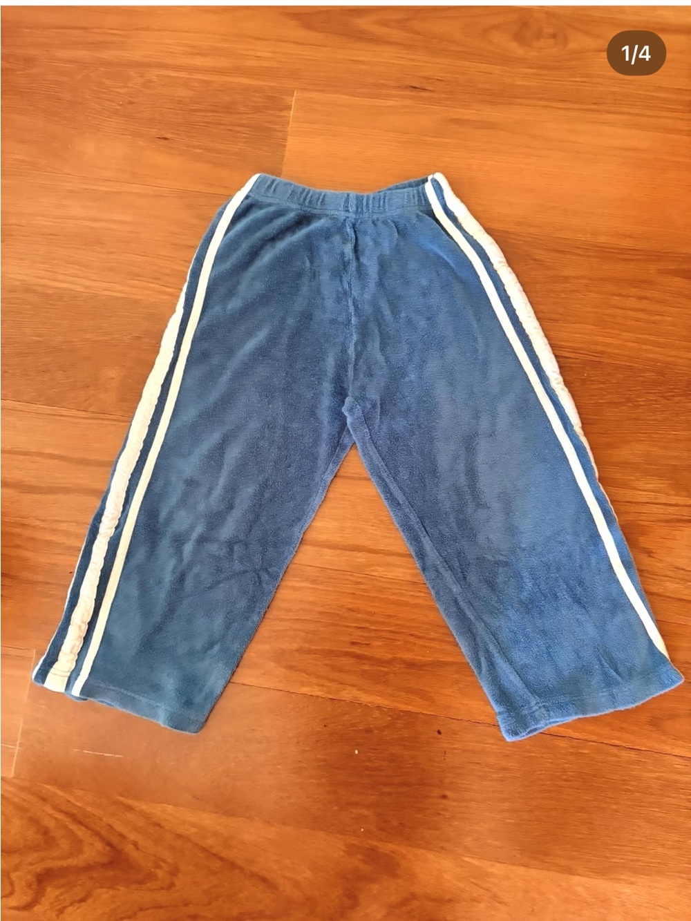 Summer and Storm indigo track pants